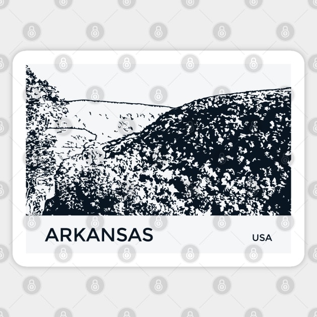 Arkansas USA Sticker by Lakeric